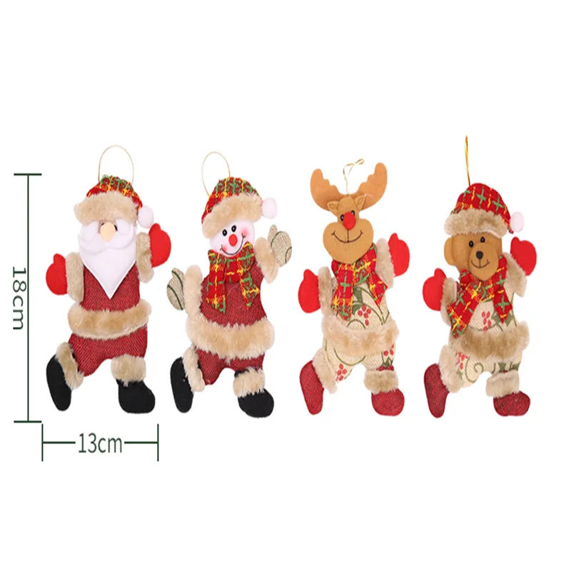 Новогоднее украшение для дома аксессуары елки танцующий старик снеговик