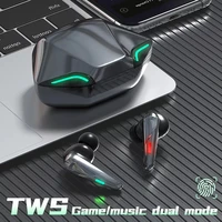 gamermusic dual mode tws headphones bluetooth earphones wireless earbuds sports waterproof headsets bass stereo free shipping