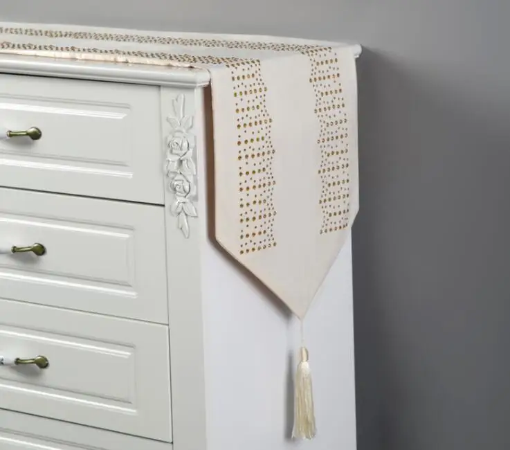 Декоративная настольная дорожка Полиэстеровая скатерть пылезащитные