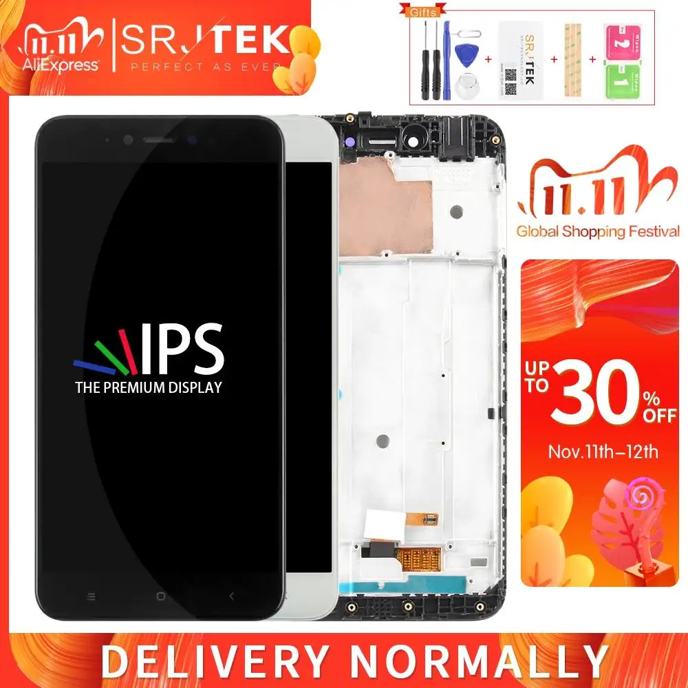 5 ''для Xiaomi Redmi Note 5A Prime Pro LCD сенсорный экран дигитайзер + рамка Замена дисплей 3