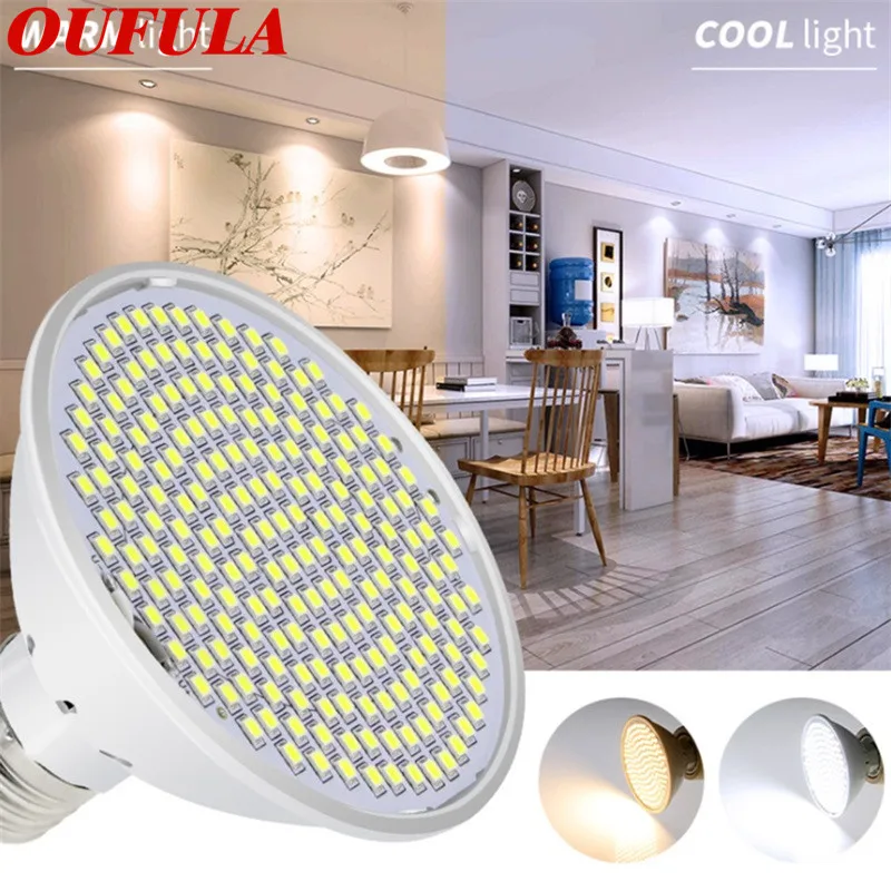 

BRIGHT Led Light Cup Spot light bulb Plastic Light Cup 126 LED Beads 200 LED Beads E27 Lighting