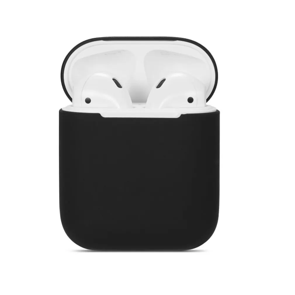 Универсальный силиконовый чехол для Apple Airpods один и два поколения беспроводная