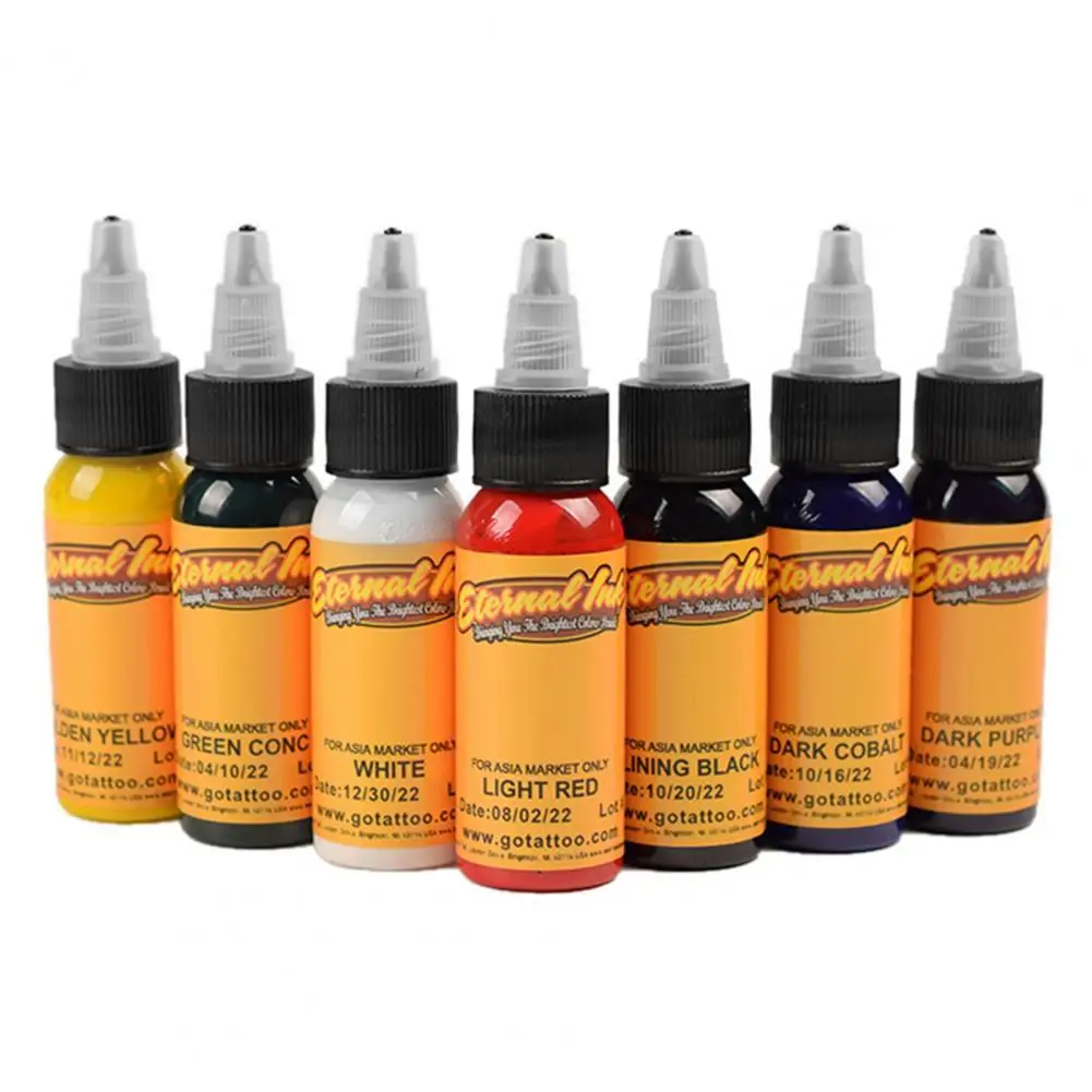 

Tattoo Art Pigment Long-lasting Helpful Easy to Hold Tattoo Hand Poke Ink