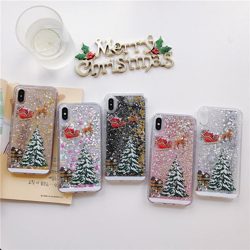 Sdreefge Блестящий жидкий зыбучий песок чехол для iPhone X XR XS MAX 8 7 6 6s plus милый мультфильм