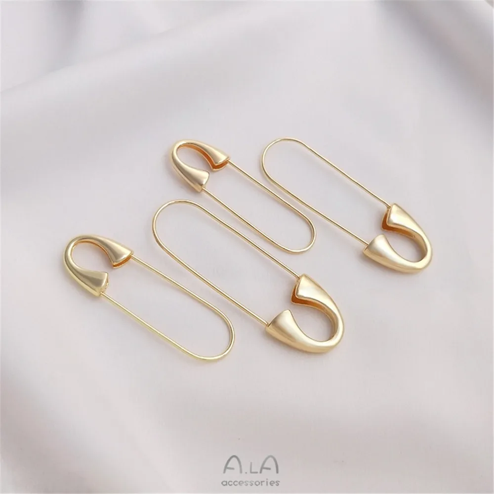 

14K plated gold filled High-grade pin diy string beads pendant anti-light decoration accessories