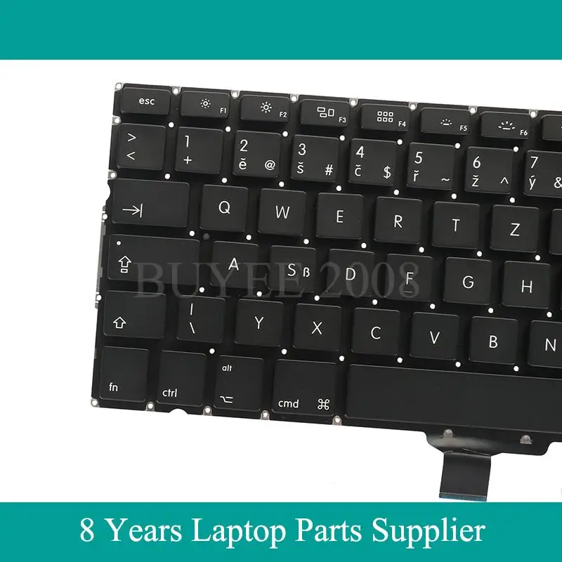 A1278 Клавиатура 2009 2010 2011 2012 года для Macbook Pro Чешская клавиатура светильник ка