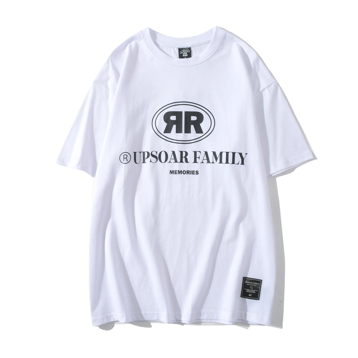 

Little Rain 2021Summer new Short Sleeve cotton t-shirt Unisex Men Women fashion high quality fabric letter print lover's clothes