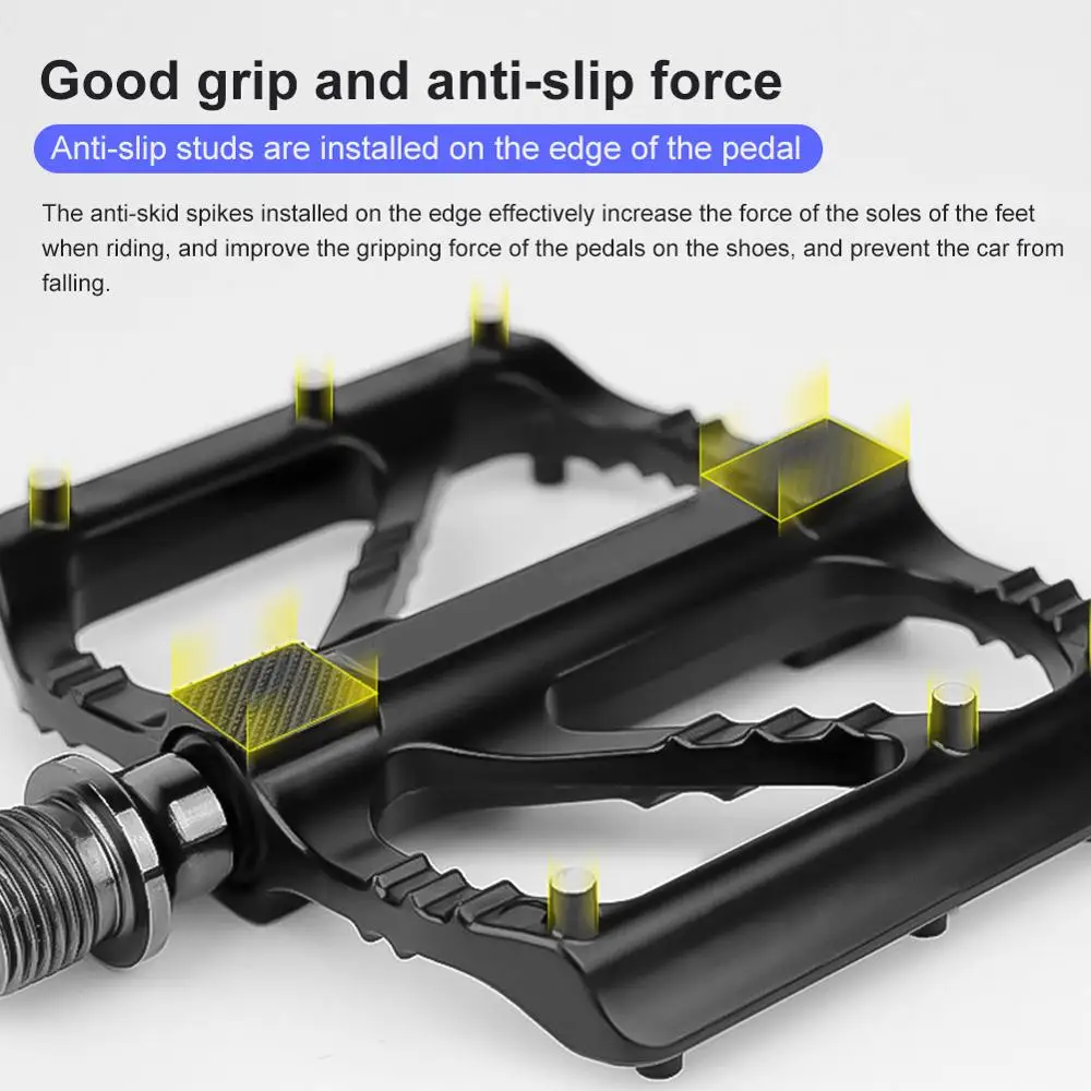 

Mountain Bike Road Bike Pedal Quick Release Non-slip Ultra Light Pedal 3 Bearing Pedal Mountain Bike Bicycle Accessories
