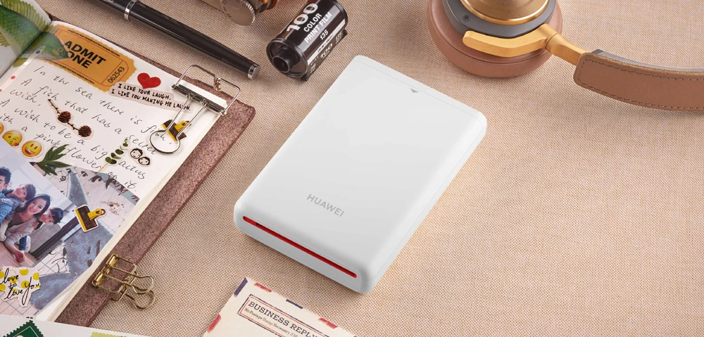 Huawei Карманный фотопринтер мобильный телефон фотопринтер мини фотопринтер DIY фотопринтеры