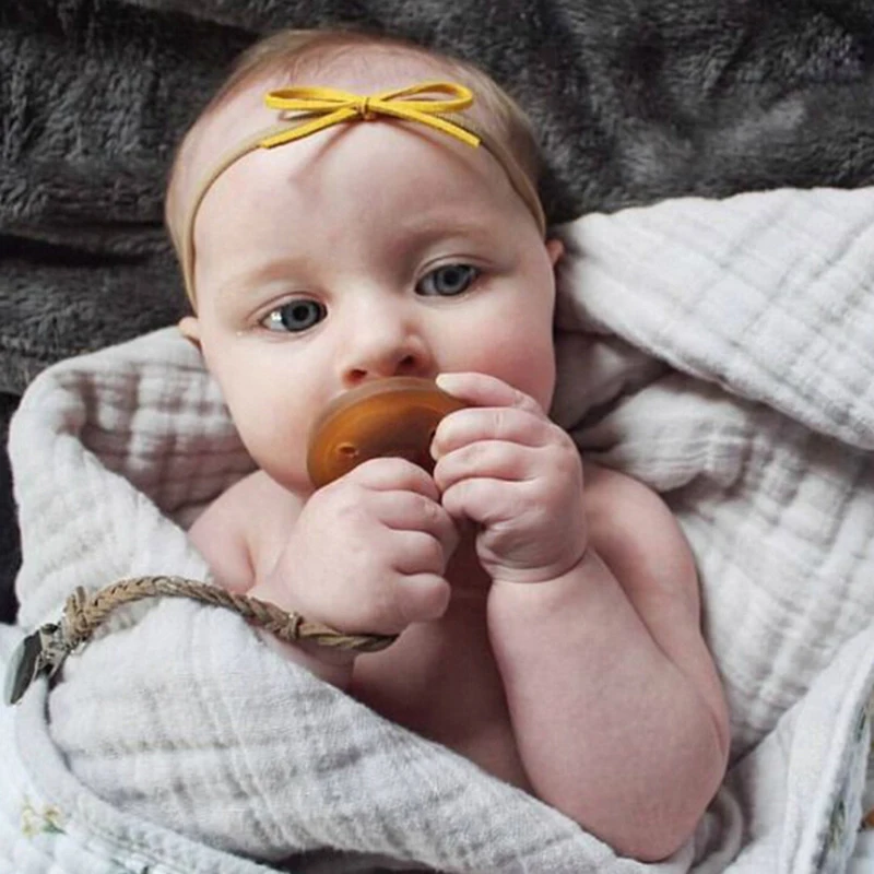 Цепочка с зажимами для соски держатель пустышки кормления