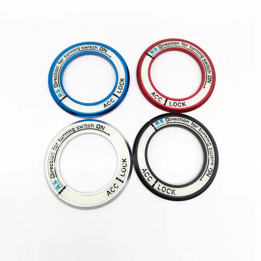 

Car Ignition Key Lock Decoration Ring Stickers For Kia K2/K3/K5 Sportage Rio Cerato Optima Keyhole Aluminum