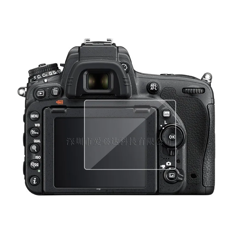 Закаленное стекло для камеры Nikon B500 D500 D600 D610 D750 D800 D810 D850 D90 D3000 D3100 D3200 2 шт. |
