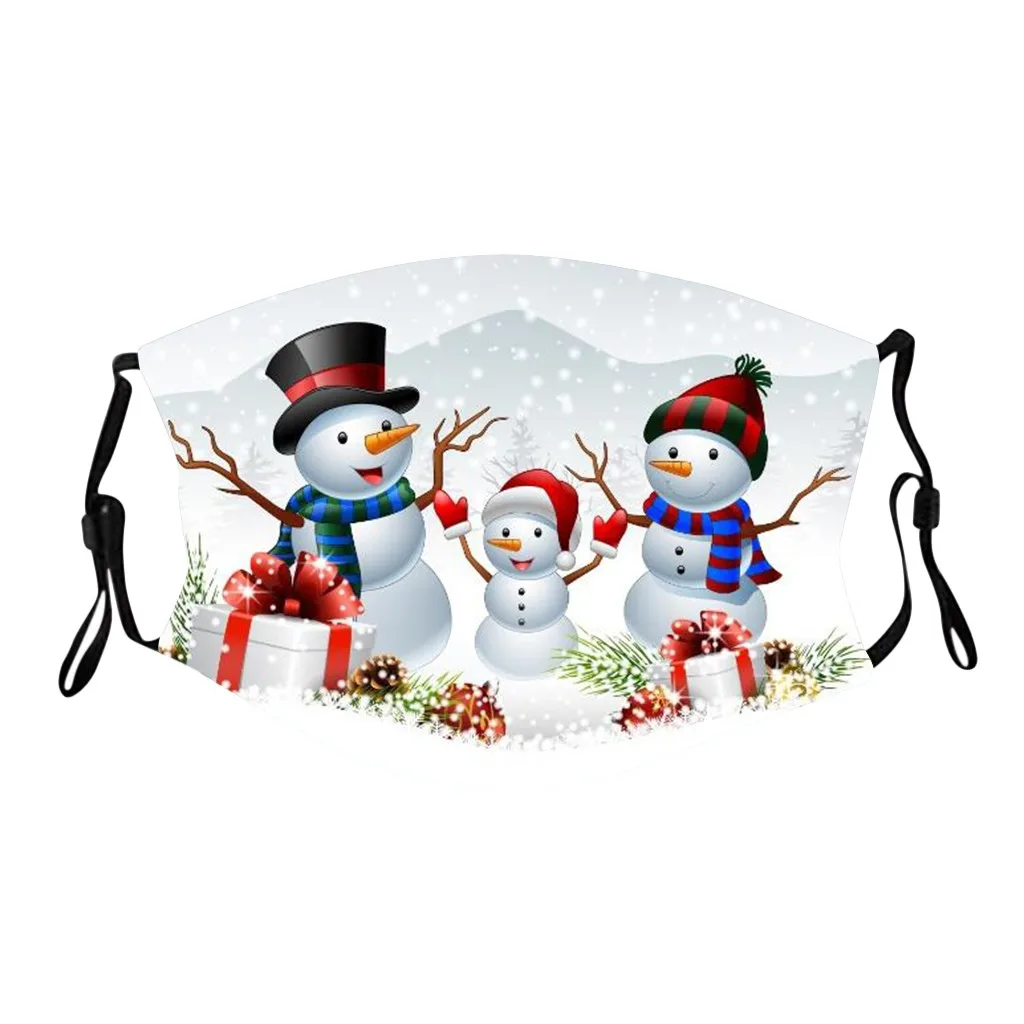 Headband masques máscaras Christmas Fashion Children Washable Reusable Floral Printing Adjustable Breathable Masks бандана#3 | Мать и