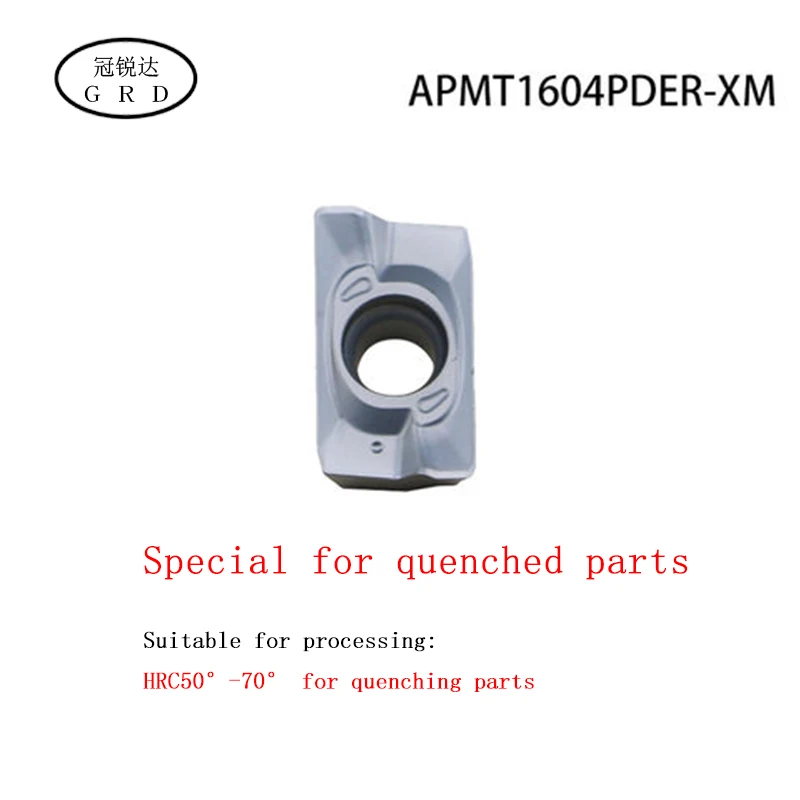 Высококачественные вставки APMT1135 APMT1604 для закалки чугуна APMT1135PDER APMT1604PDER XM H2 M2 blade HRC