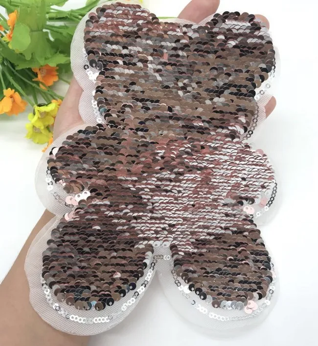 1 шт. блестки патчи узор милый патч одежда шитье тканевые накладки для одежды