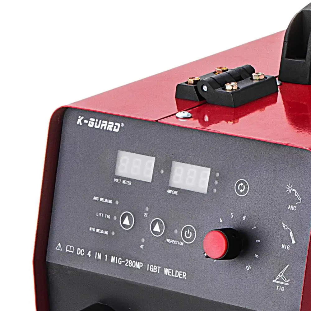 

VEVOR MIG 280A IGBT Inverter Welder MIG&MMA 2 in 1 Portable Welding Machine