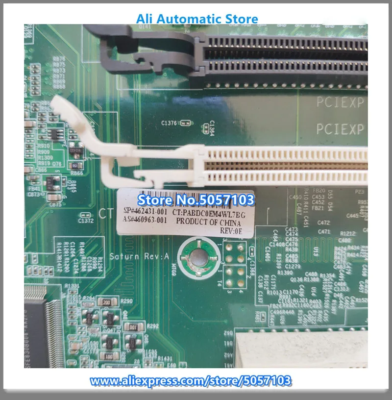 Оригинальный DC7900 MT материнская плата Q45 Чипсет 462431 001 460963 аккумулятор большой