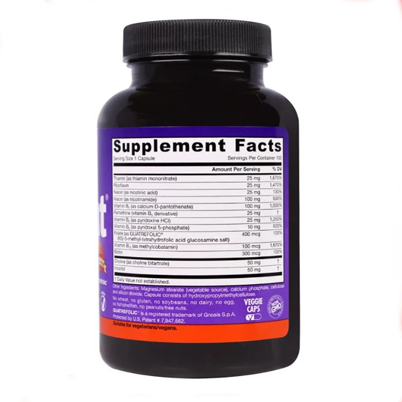 

Free Shipping B-Right Optimized B-complex 100 Pcs