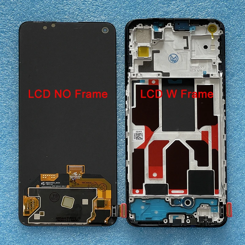 Pantalla LCD Original de 6,43 pulgadas para Oppo K9 PEXM00, digitalizador de Panel t&aacute;ctil, montaje de marco, repuesto-1