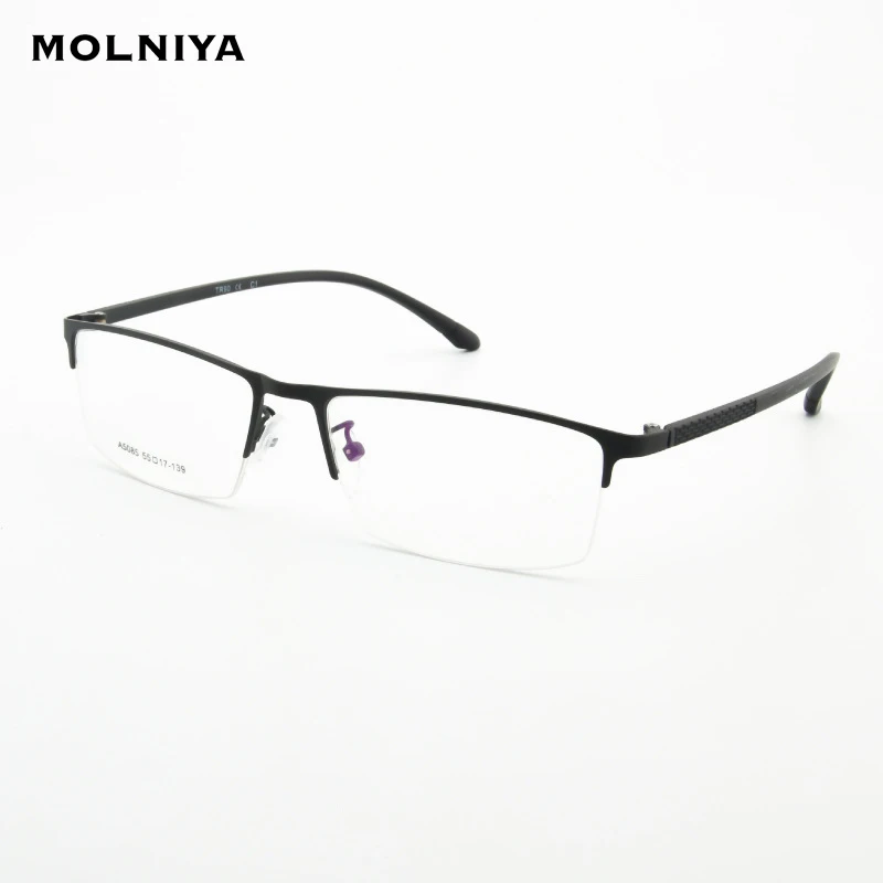 Бизнес Мужчины оправа для очков в ретростиле дизайнер близорукость бренд