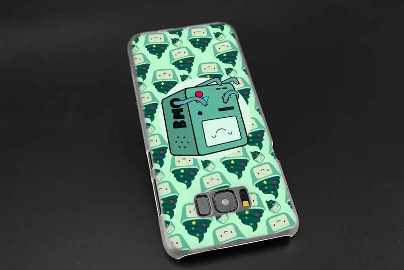 Sheli Adventure Time с Финном Джейком прозрачный Note 10 9 pro Жесткий чехол для samsung S4 S5 S6 S7 S8 S9 S10 Plus Edge Mini