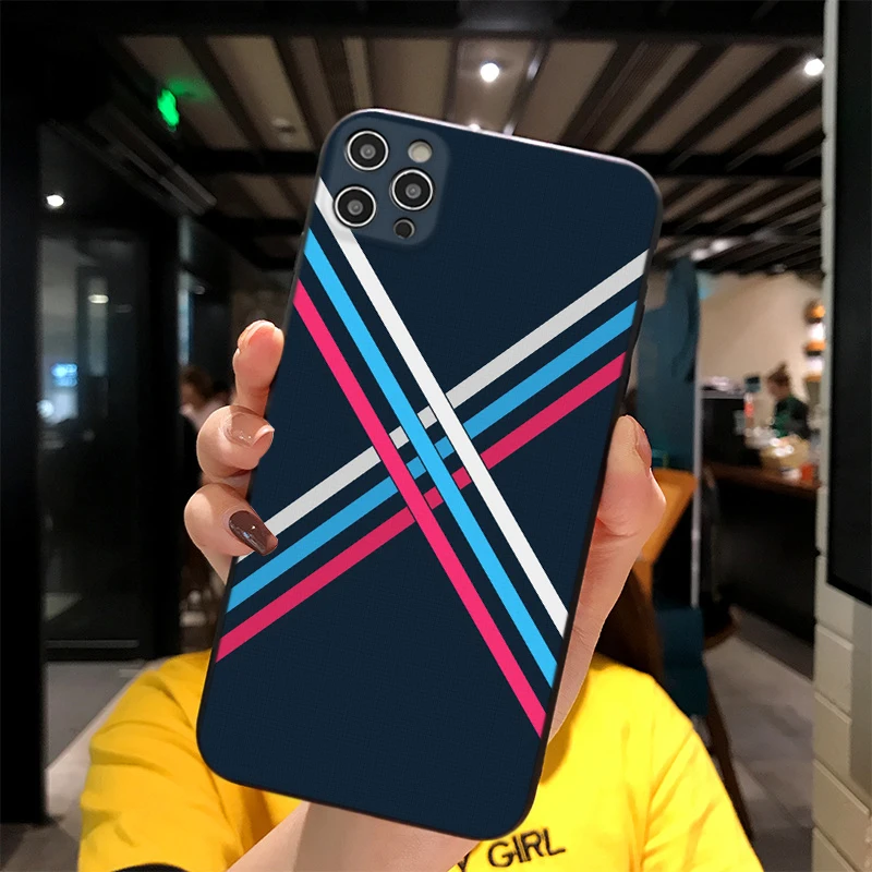 

For iPhone The X Print Soft Matt Apple Case 6 7 8 11 12 Plus Pro X XR MAX 2021 Cover
