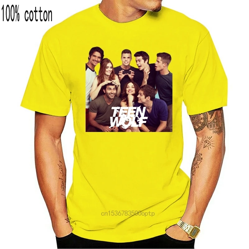 

Teen Wolf t-shirt New Arrival Spring Summer T Shirt Men new Design t shirt short sleeve white Fashion Top Tees MR430