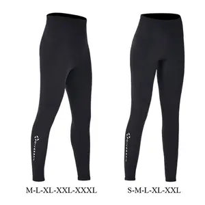 2MM Neoprene Diving Pants Long Trousers For Snorkeling Swimming Rowing Sailing Surfing Keep Warm Diving Pants for Water Sports
