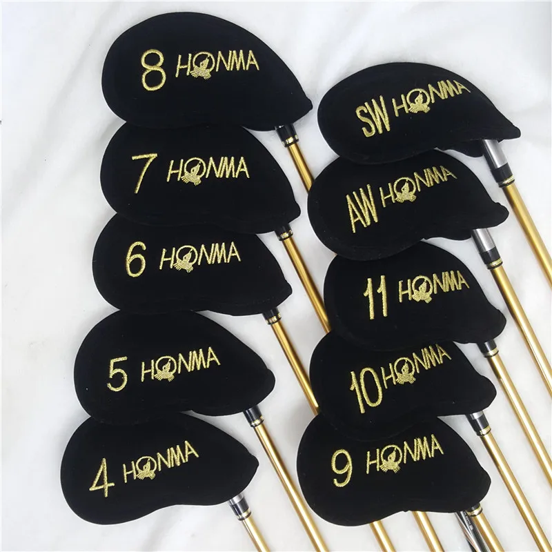 Новый Для мужчин обувь золотистого цвета клюшки для гольфа Хонма S 05 4 звезды