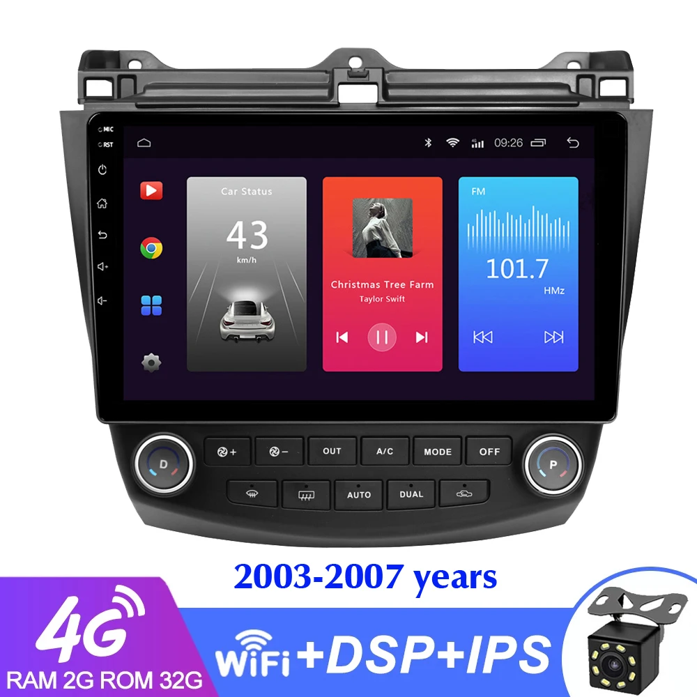 Автомобильный радиоприемник мультимедийный проигрыватель на Android 9 0 с 4G экраном