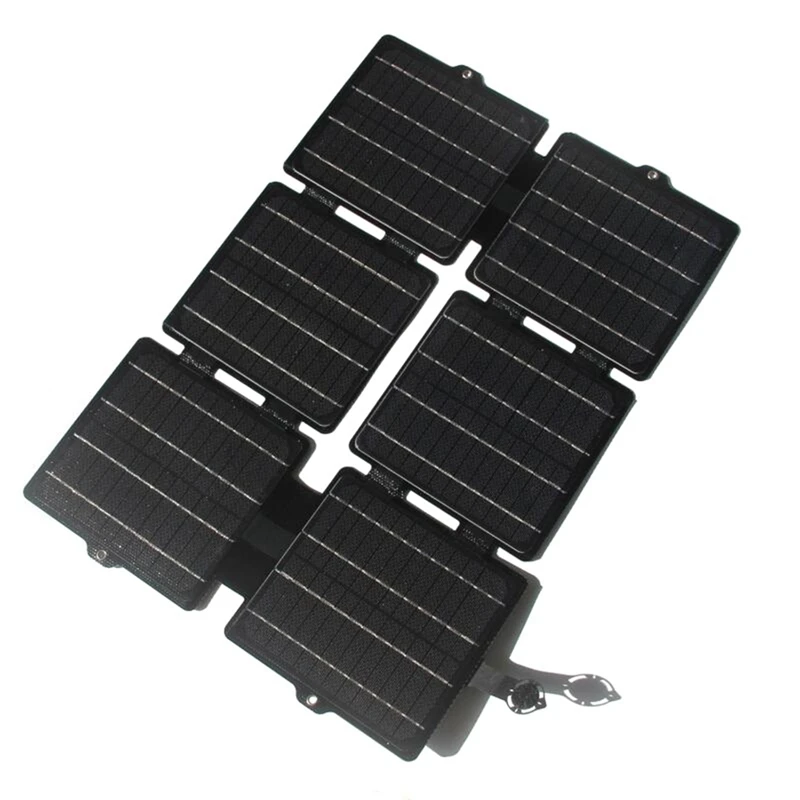 

30W 12V/5V Solar Charger Portable Foldable ETFE Solar Panel Charger for Mobile Phone Charging Power Bank