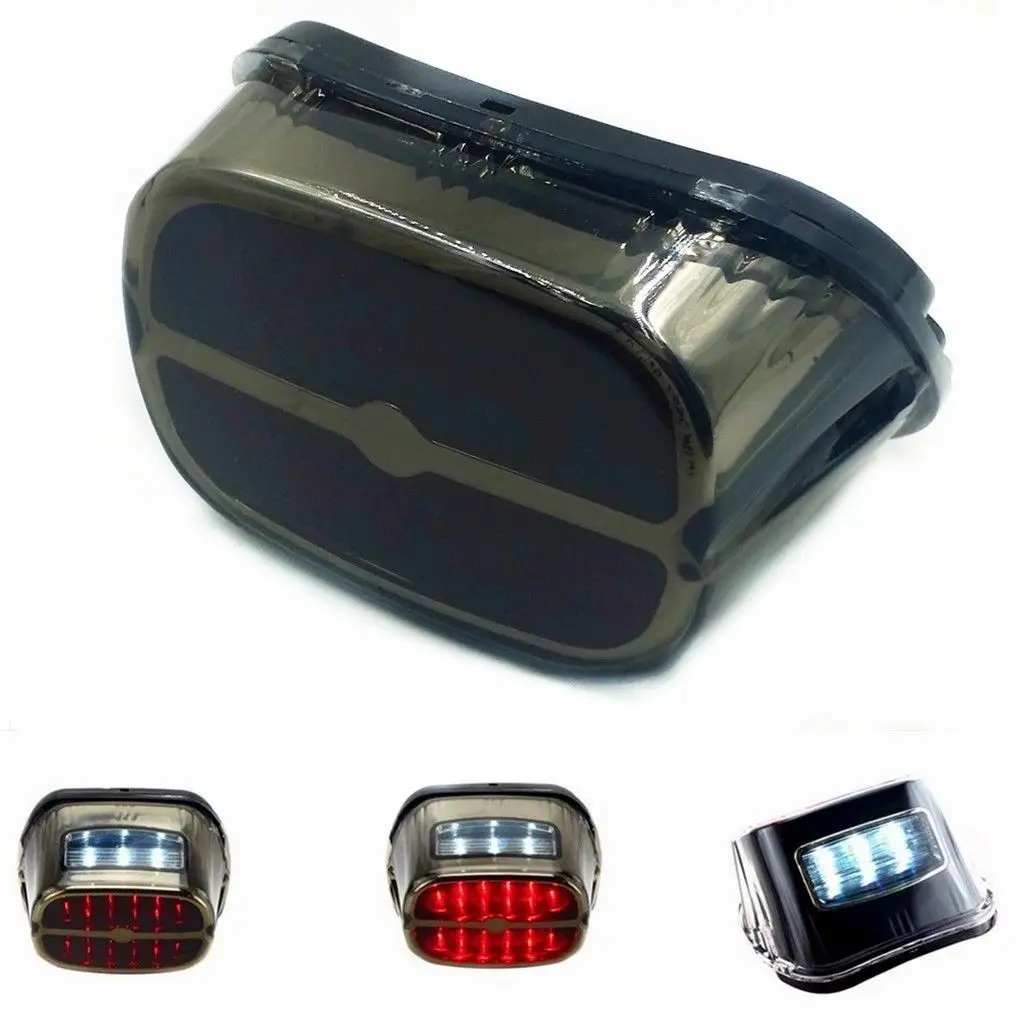 

LED Tail Brake Light License Plate Lamp For Harley Road King FLHR FLHRI