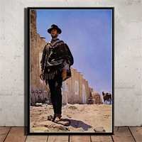 vintage poster clint eastwood a fistful of dollars movie canvas painting posters and prints wall art picture for living room