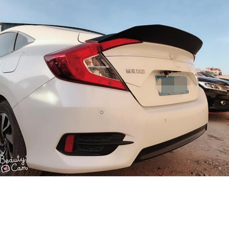 Используется для автомобильного спойлера Honda Civic 2016 2017 2018 высококачественный ФАП