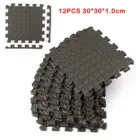 12 шт. в упаковке, размер: 30x30x1,0 см EVA пеные защитный плитка йога коврики спортзала настил ковры коврики Фитнес защитный напольный коврик