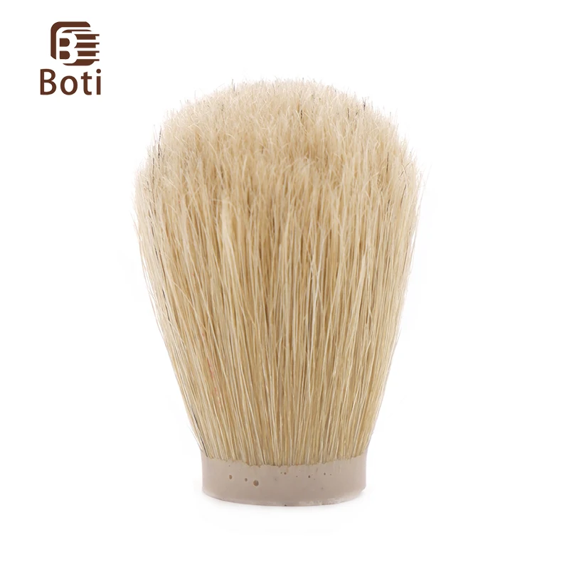

Boti Brush-Boar Bristle Brush Men's Shaving Brush Hair Knot Daily Beard Essentials Accept Personal Customization