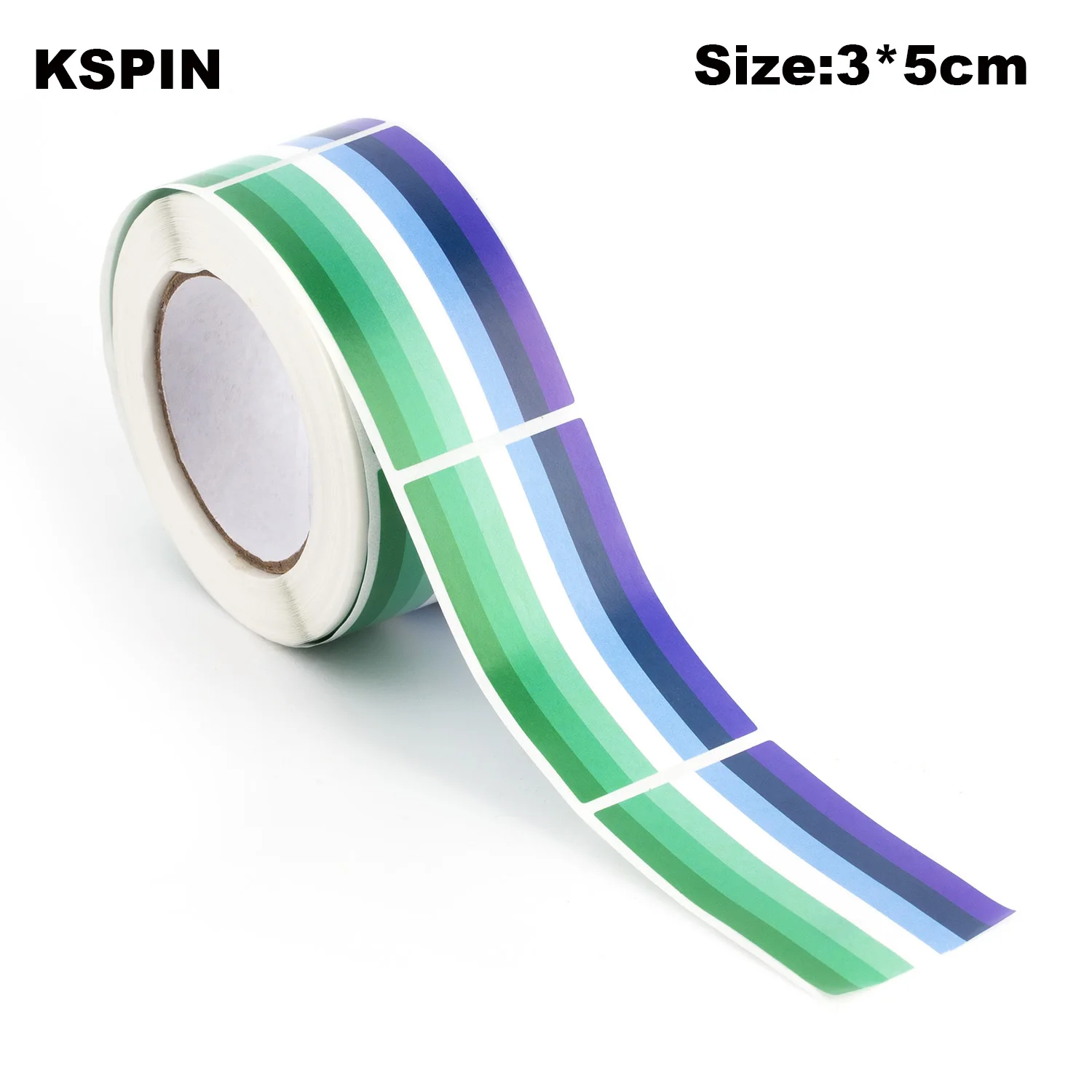 

250PCS Stickers 3*5CM New Gay Pride Paper Sticker Label Packaging Seals Crafts Favor Tag Toppers Labels