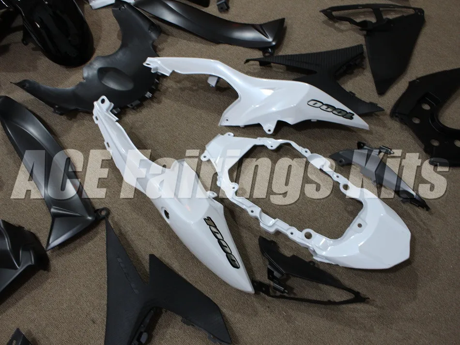

New Motorcycles Fairings kit Fit For Suzuki GSXR1000 K9 2009-2016 GSXR-1000 09 10 11 12 13 14 15 16 ABS Plastic white black cool