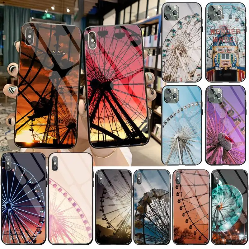 Чехол для телефона из закаленного стекла iPhone 11 Pro XR XS MAX 8X7 6S 6 Plus SE 2020 | Мобильные
