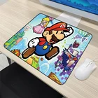Коврик Super Mario для мышки с аниме, небольшой игровой коврик для мыши, аксессуары для клавиатуры, ноутбука, настольного коврика, милый Dywan Gamer CS GO LOL Ковер