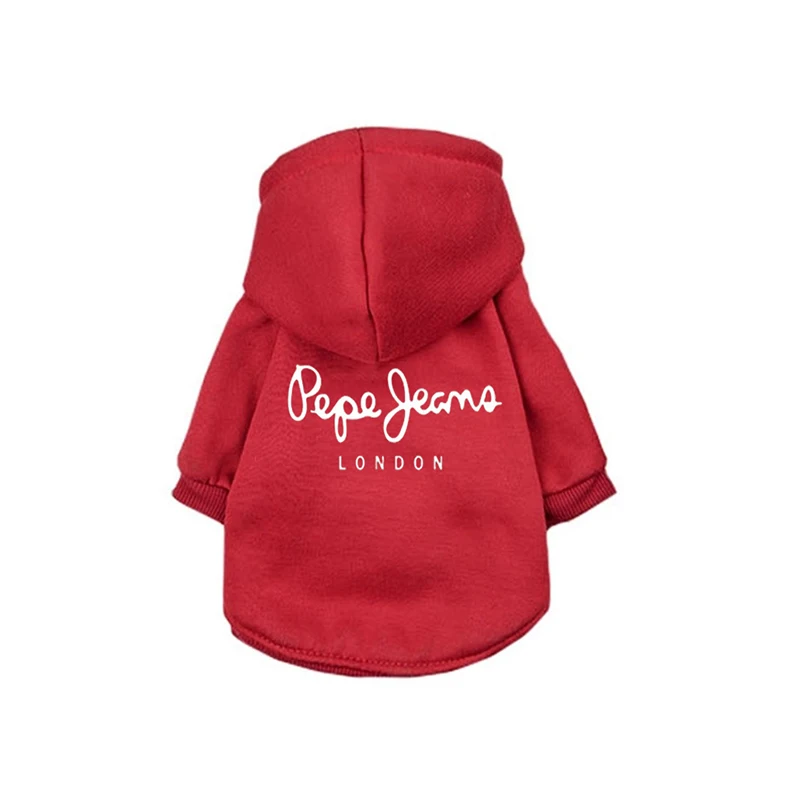 Модная толстовка с капюшоном для собак, зимняя одежда для собак, пальто, куртка из хлопка, Ropa Perro, французская одежда для бульдога для собак, одежда для домашних животных - Цвет: 9