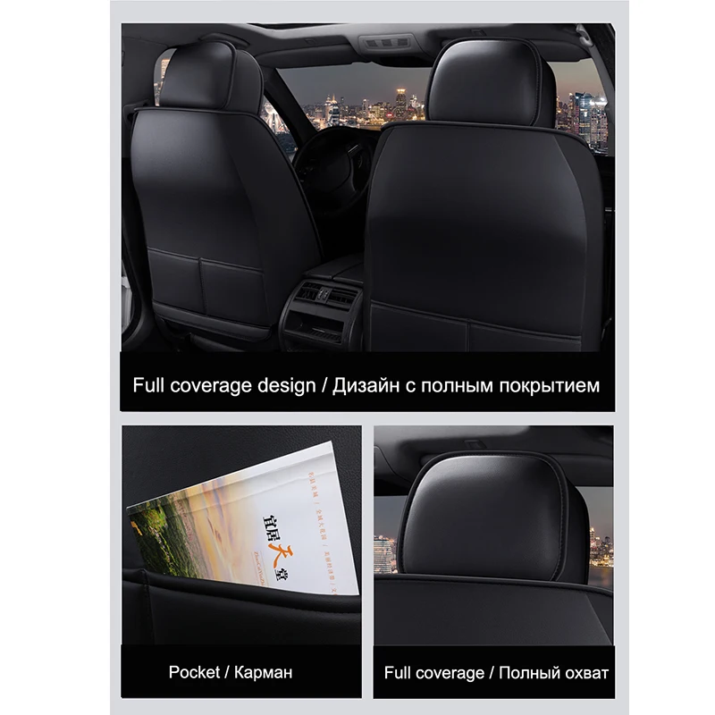 Автомобильные чехлы на сиденья для JEEP Cherokee Compass Renegade Grand WK Wrangler Sahara Patriot TJ Commander