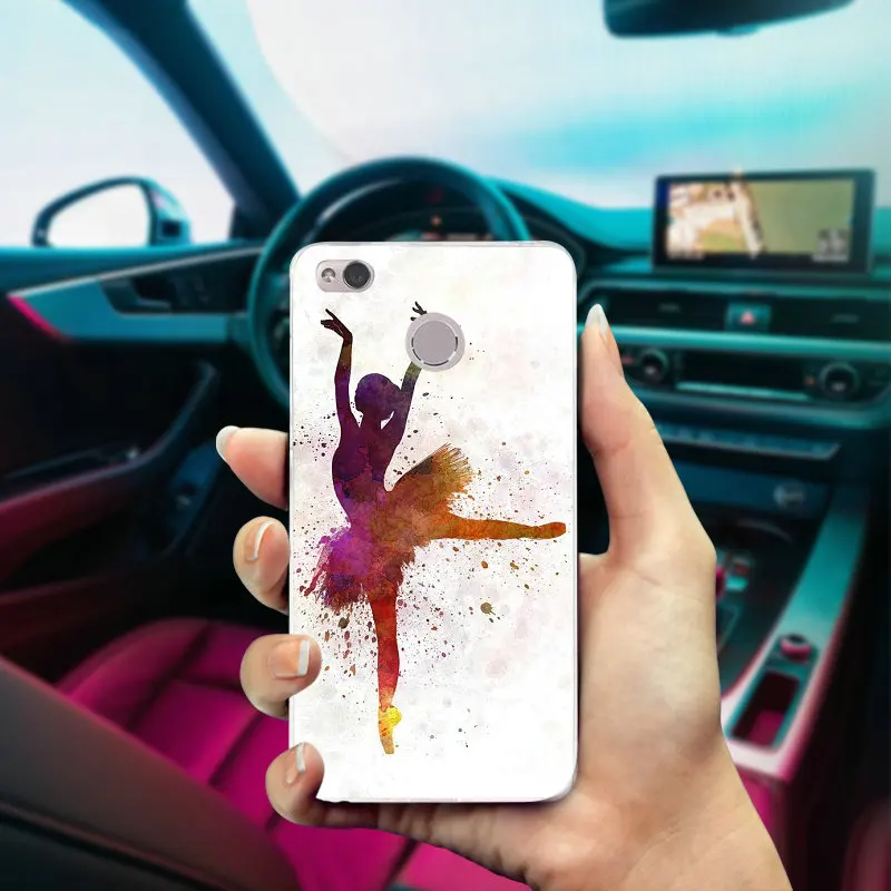 Для Xiaomi Redmi Mi Note 2 3S 4 4A 4X 5 5X 5S 5A 6 6X A1 Pro Plus мягкие силиконовые цветные балетные туфли