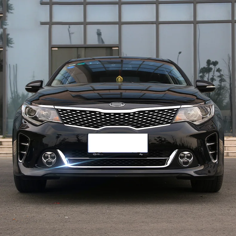 Abs хромированный автомобильный передний Нижний Бампер решетка радиатора крышка