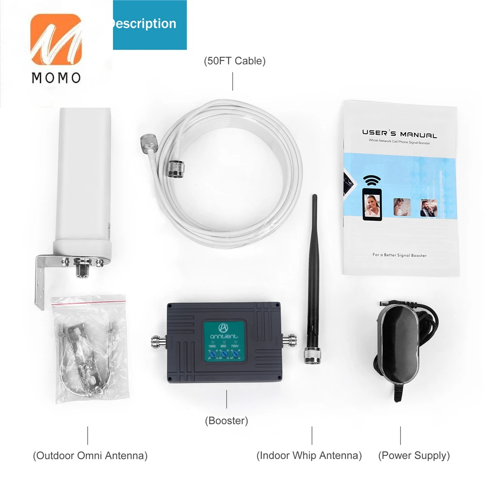 mobile phone signal intensifier mobile signal repeater band 5 2 13 gsm voicedata 2g 3g 4g 8501900 700mhz lte free global shipping