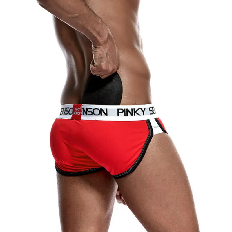 Нижнее белье с подбивкой для мужчин сексуальные трусы усиление выпуклости