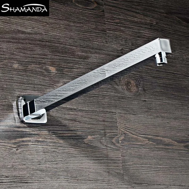 Настенный хромированный круглый кронштейн для душа аксессуары ванной комнаты