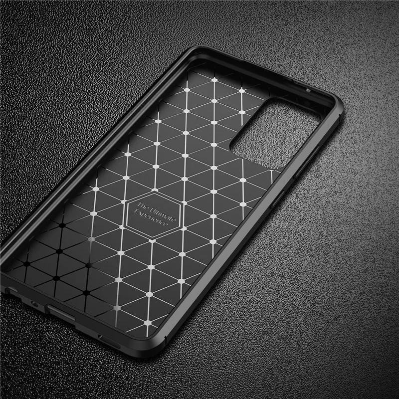 Carbon Fiber Case For Samsung Galaxy A52 Case For Samsung A52 Cover Soft Protective Phone Bumper For Samsung Galaxy A52 Funda