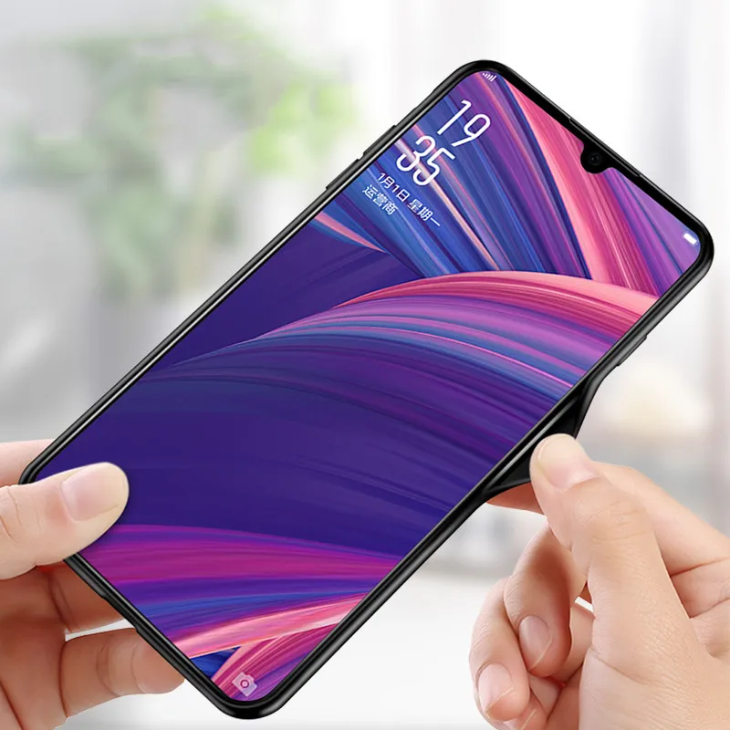 Luxury Acrylic Hard Case For Oppo R17 RX17 Neo K1 Soft Protective TPU Edge Phone Back Cover Pro R17Pro |