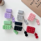 Силиконовый чехол для Airpods 3, 2, 1 Pro, мягкий, с брелоком